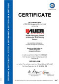 ISO 9001:2015 sertifikat