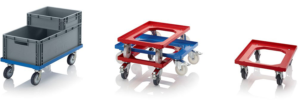 AUER Packaging Compact transport trolleys Title image