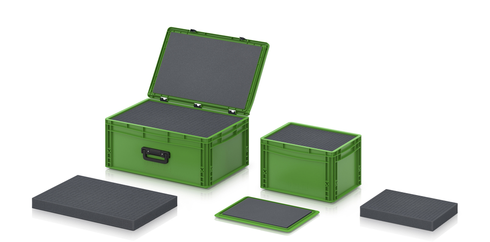 AUER Packaging Cubed foam for Euro containers Title image