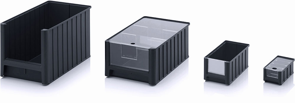 AUER Packaging ESD storage boxes with open front SK Title image