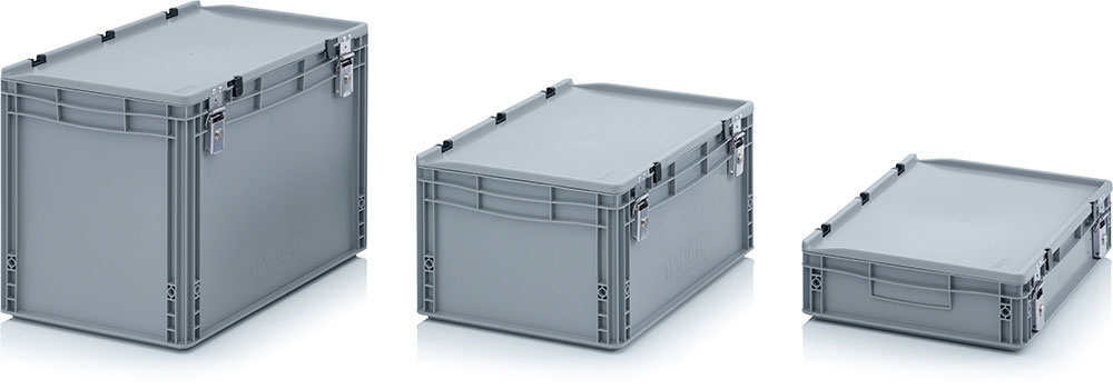 AUER Packaging Lockable Euro containers Title image