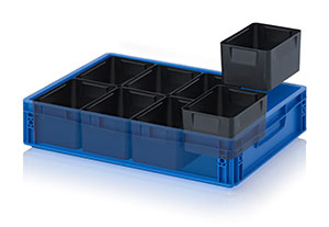 ESD insertable bins for ESD Euro containers Category image