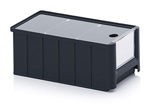 ESD storage boxes with open front Category image
