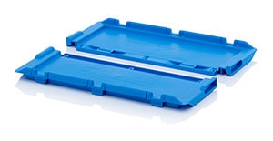 Hinged lids for reusable containers Category image