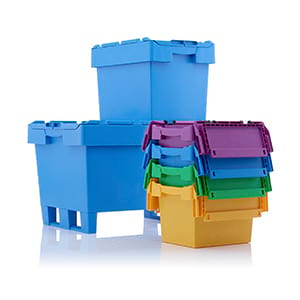 Space-saving containers
