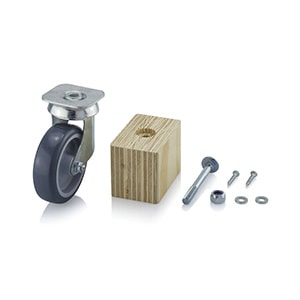 AUER Packaging Wheels for heavy load containers Title image