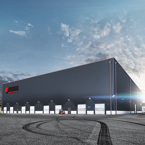 AUER Packaging Construction work for new warehouse