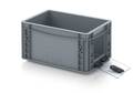AUER Packaging Storage boxes with open front in Euro format with acrylic viewing flap EG SKS 32/17 HG Preview image 2