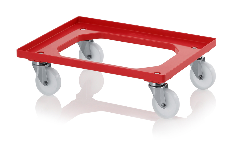 Compact transport trolleys with polyamide wheels RO 64 PAX AUER Packaging Compact transport trolleys with polyamide wheels RO 64 PAX