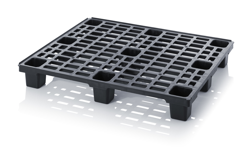 ESD lightweight pallets with retaining edge ESD LP 1210 AUER Packaging ESD lightweight pallets with retaining edge ESD LP 1210