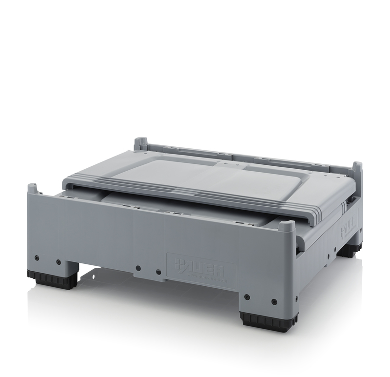 Collapsible Big Boxes Base and Sides Closed AUER Packaging KLG 1210