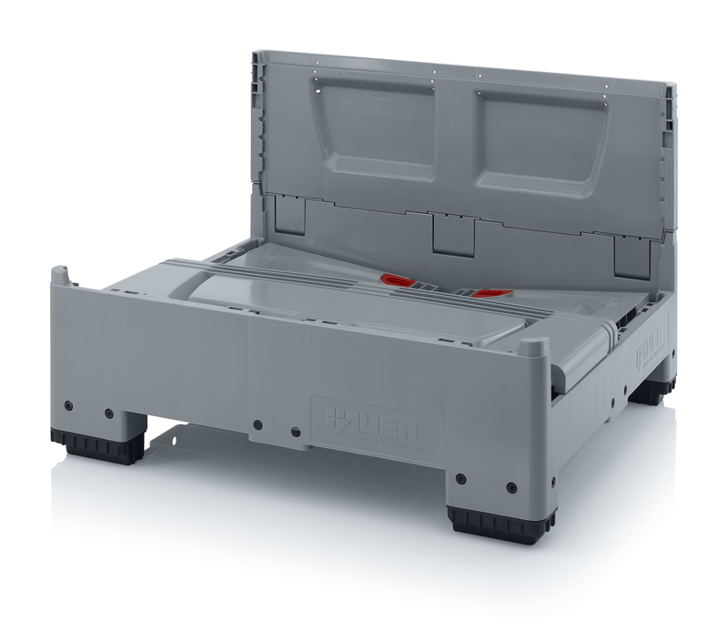 Collapsible Big Boxes Base and Sides Closed AUER Packaging KSG 1210