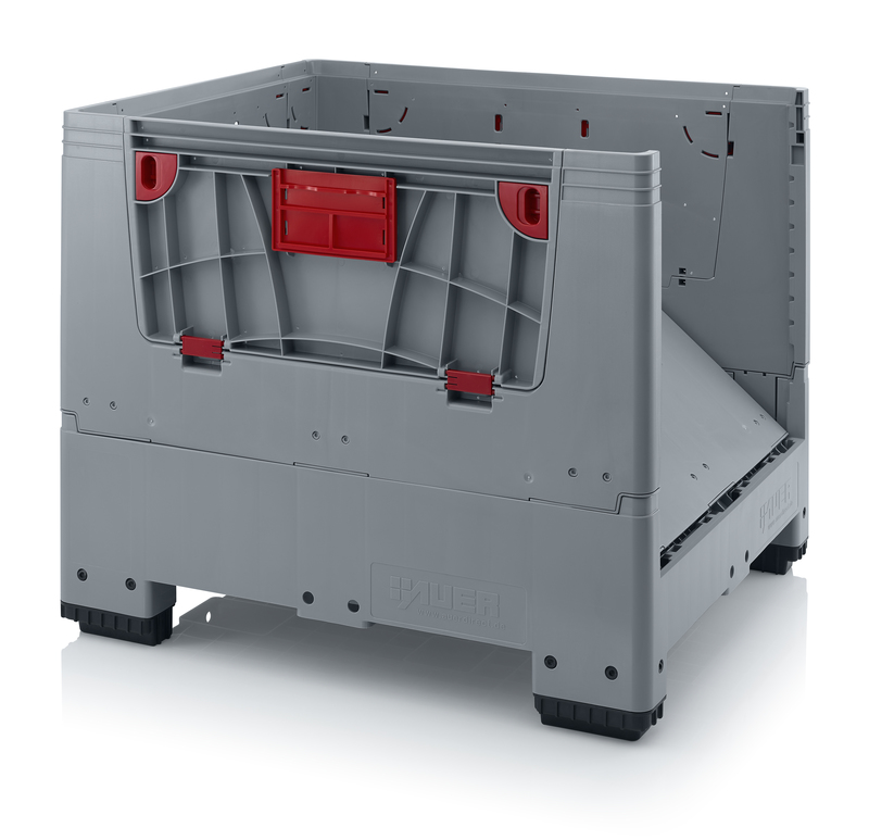 Collapsible Big Boxes with cut-out handles with flaps AUER Packaging KLK 1210