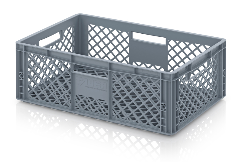Euro Containers, perforated Base 60 x 40 cm Euro Containers, perforated Base 60 x 40 cm AUER Packaging EO 64/22