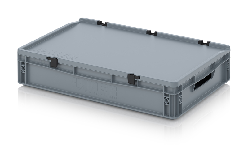 Euro Containers With Lids Euro Containers With Lids AUER Packaging ED 64/12 HG