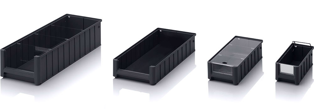 ESD-Regal- und Materialflusskästen | AUER Packaging