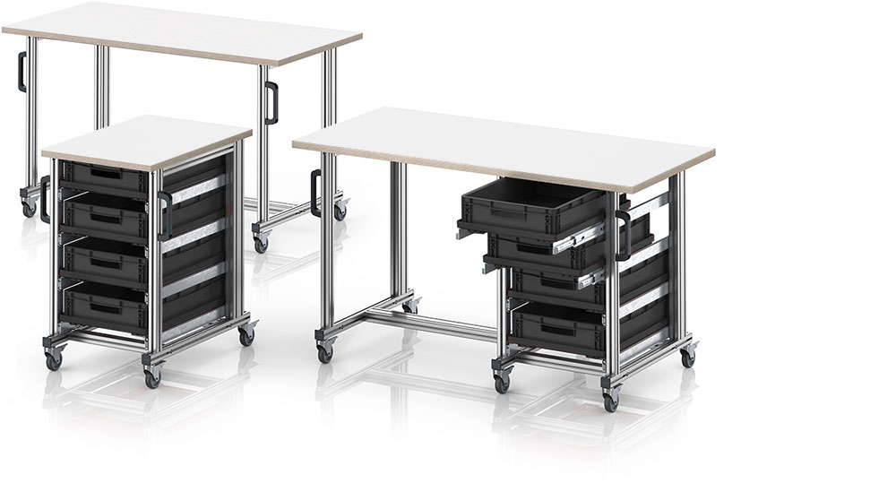 AUER Packaging ESD-Systembenk pro Overskriftsbilde