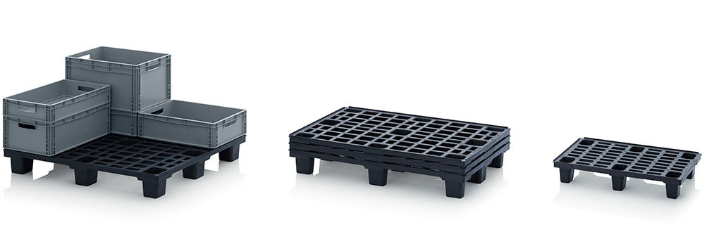 AUER Packaging Lightweight pallets with retaining edge Title image