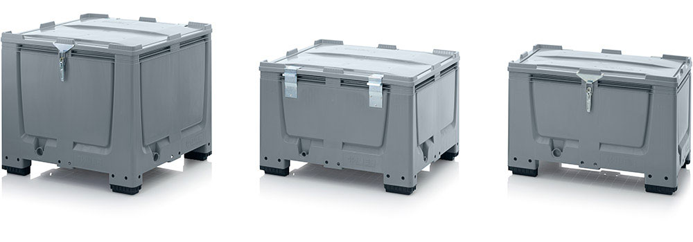 AUER Packaging Paletové boxy s uzamykateľným systémom SA/SV Titulný obrázok