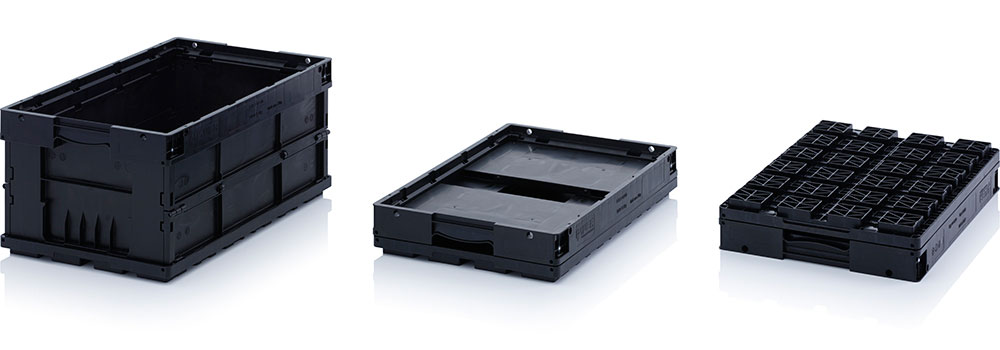 AUER Packaging Складывающиеся контейнеры ESD-KLT Изображение заголовка