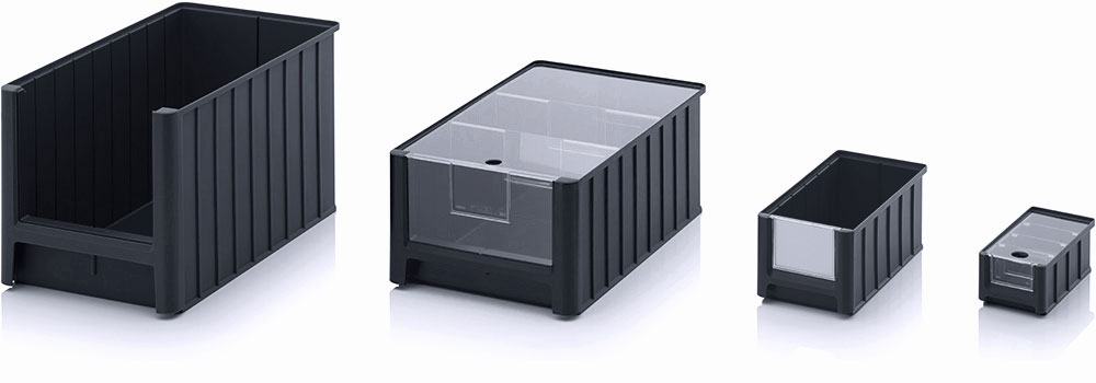 AUER Packaging Ящики без передней стенки с ESD-защитой SK Изображение заголовка