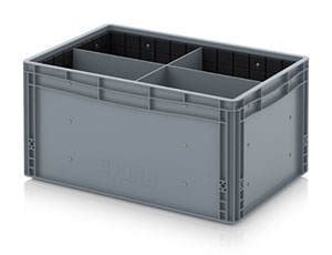 Euro containere cu separator transversal și longitudinal Imagini categorie