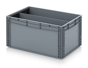 Euro containers with longitudinal dividers Category image