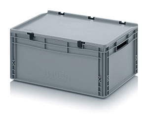 Auer Eurobehälter EG 43/27 6er Set 40x30x27 Eurobox Stapelbox Kunststoffbehälter 