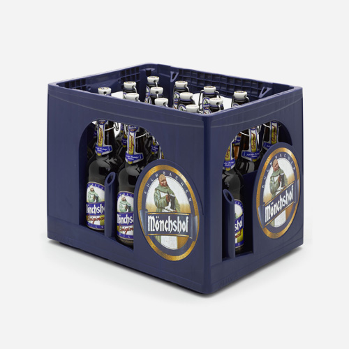 AUER Packaging Kratten van AUER Packaging voor de Kulmbachse brouwerij