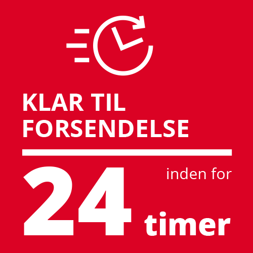 AUER Packaging Mange produkter er klar til forsendelse inden for 24 timer!