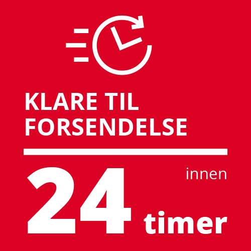 AUER Packaging Mange produkter er klar til sending innen 24 timer!