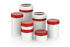 AUER Packaging Runde Sachen: In Eimern und Schraubdosen sind sensible Güter bestens aufgehoben