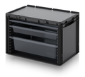 AUER Packaging Cajas con compartimientos ESD sistema completo ESD SB-S1 Imagen previa 2