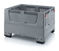 AUER Packaging Collapsible big boxes with ventilation slits KSO 1210 Preview image 1