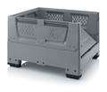 AUER Packaging Collapsible big boxes with ventilation slits KSO 1210 Preview image 2
