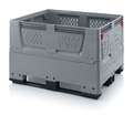 AUER Packaging Collapsible big boxes with ventilation slits KSO 1210K Preview image 1