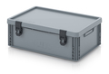 AUER Packaging Contenitore Euro con coperchio a cerniera Pro EDP 64/22 HG Immagine preview 2