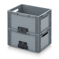 AUER Packaging Eurobehälter geschlossen mit Verknüpfungssystem EG VL 43/22 Vorschaubild 2