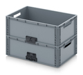 AUER Packaging Eurobehälter geschlossen mit Verknüpfungssystem EG VL 64/22 Vorschaubild 2