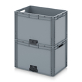 AUER Packaging Eurobehälter geschlossen mit Verknüpfungssystem EG VL 64/42 Vorschaubild 2