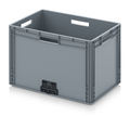 AUER Packaging Eurobehälter geschlossen mit Verknüpfungssystem EG VL 64/42 HO Vorschaubild 1