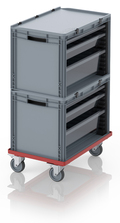 AUER Packaging Fiókos Ládák Komplett Rendszer SB-S2+.2 Elölnézet 2