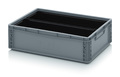 AUER Packaging Insertable bins 2-part partition lengthwise EK 2/150 Preview image 2