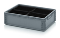AUER Packaging Insertable bins 4-part partition EK 4/150 Preview image 2