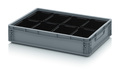 AUER Packaging Insertable bins 8-part partition EK 8/100 Preview image 2