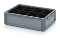 AUER Packaging Insertable bins 8-part partition EK 8/150 Preview image 2