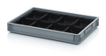 AUER Packaging Insertable bins 8-part partition EK 8/50 Preview image 2
