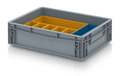 AUER Packaging Inserto scatole divisorie per contenitori Euro 40 x 30 cm EG TEK 43 B7 Immagine preview 2