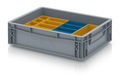AUER Packaging Inserto scatole divisorie per contenitori Euro 40 x 30 cm EG TEK 43 B9 Immagine preview 2