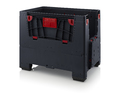 AUER Packaging Opvouwbare ESD-palletboxen met 4 inwerpluiken ESD KLK 1208 Previewafbeelding 2